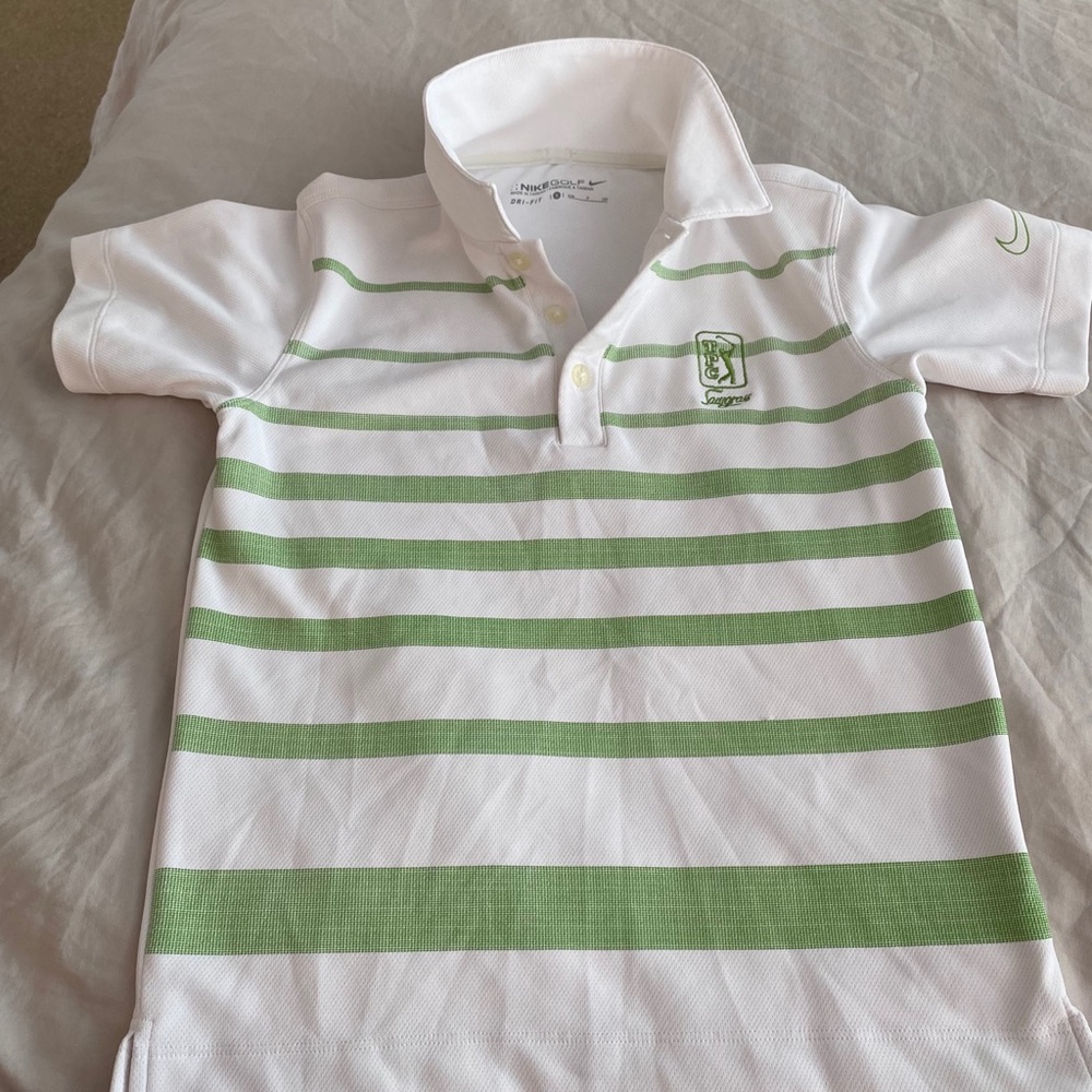 Nike Golf Polo Boys TPC Sawgrass Small